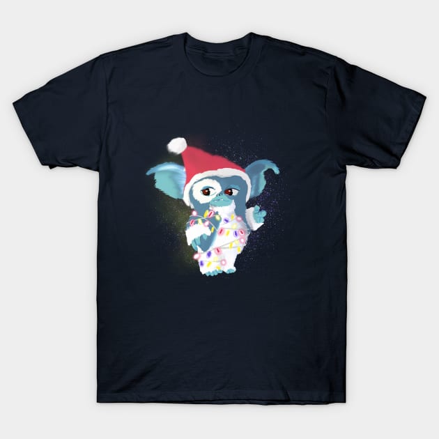 Gizmo Christmas T-Shirt by Srta.Poppy